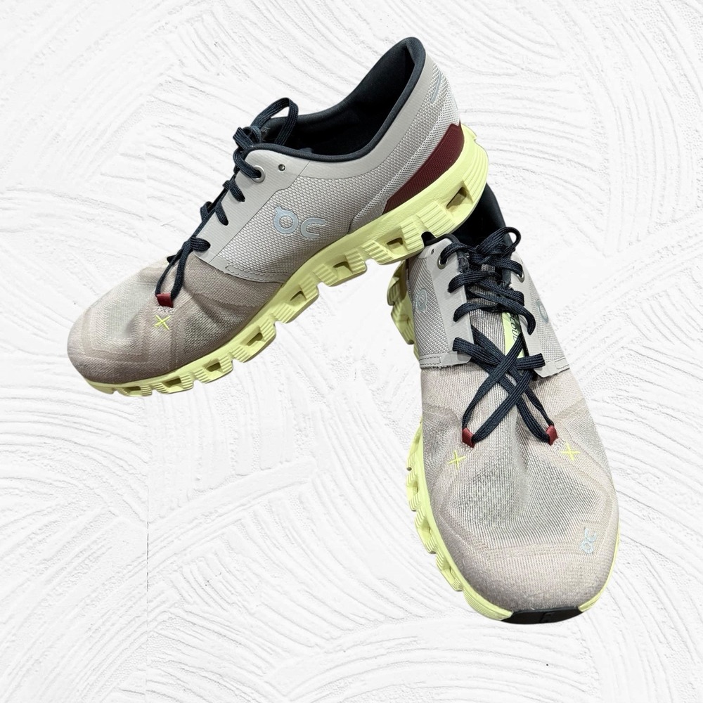 ON Men's Cloud X 3 Size 9 Fog Hay Yellow 60.98099